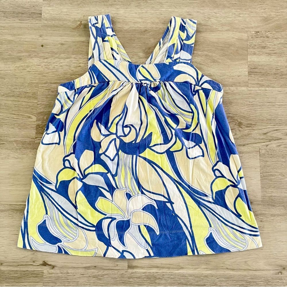 A.N.A A New Approach Maternity Floral Sleeveless Blouse Size Medium - Picture 2 of 5